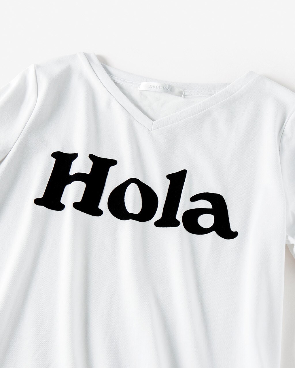 VネックTシャツ／Hola 詳細画像